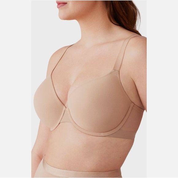 NEW $76 Wacoal [ 38DDD ] Shape Revelation Shallow T-short Bra in Praline Nude‎ - Picture 2 of 9